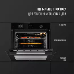 Духовой шкаф электрический PERFELLI PERLA 6D10I NERO