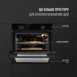 Духовой шкаф электрический PERFELLI PERLA 6D8I NERO