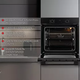 Духовой шкаф электрический  WEILOR FDO6F82BK