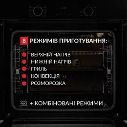 Духовой шкаф электрический  WEILOR FDO6F82BK