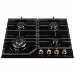 Поверхня газова на склі PERFELLI VINTAGE GW69C NERO