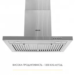 Витяжка декоративна Т-подібна WEILOR MIST WTX 68 INOX