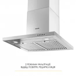 Витяжка декоративна Т-подібна WEILOR MIST WTX 68 INOX