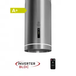 <smal>Вытяжка островная</smal><br> PERFELLI DESIGN ISOLA 35 INOX SILENZIO