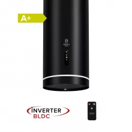 <smal>Вытяжка островная</smal><br> PERFELLI DESIGN ISOLA 35 NERO SILENZIO