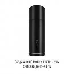 Витяжка острівна PERFELLI DESIGN ISOLA 35 NERO SILENZIO