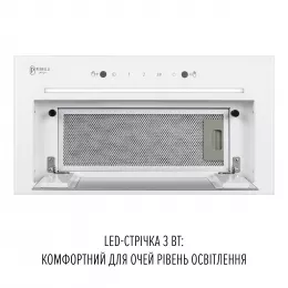 Витяжка повновбудована PERFELLI DESIGN FILINI 5 BIANCO SILENZIO