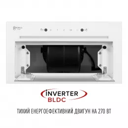 Витяжка повновбудована PERFELLI DESIGN FILINI 5 BIANCO SILENZIO