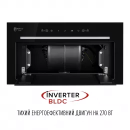 Витяжка повновбудована PERFELLI DESIGN FILINI 5 NERO SILENZIO