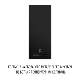 Витяжка пристінна PERFELLI DESIGN QUADRO 36 NERO SILENZIO