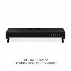Вытяжка плоская Minola HPL 622 BL