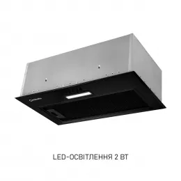 Витяжка повновбудована Minola HBI 5614 BLF 1000 LED