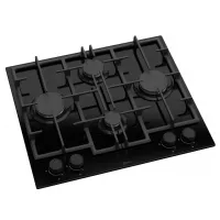 Газовая поверхность на стекле PERFELLI PERLA G60C NERO
