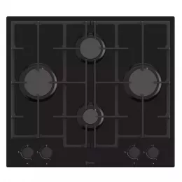 Газовая поверхность на стекле PERFELLI PERLA G60C NERO