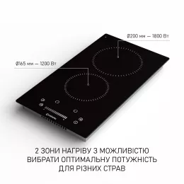 Варильна поверхня склокерамічна Domino Minola MHS 3071 TBL