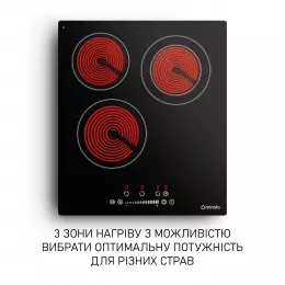 Варильна поверхня склокерамічна Minola MHS 4274 TBL