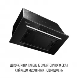 Витяжка повновбудована PERFELLI LIANA 5 NW NERO SILENZIO