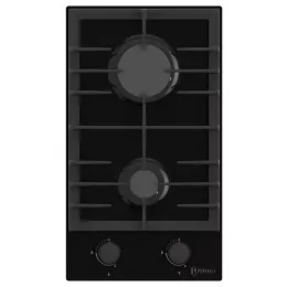 Газова поверхня на склі PERFELLI DIAMOND G39C NERO