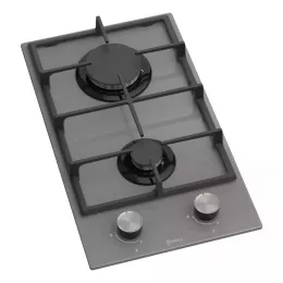 Газова поверхня на склі PERFELLI PERLA G32C GRIGIO