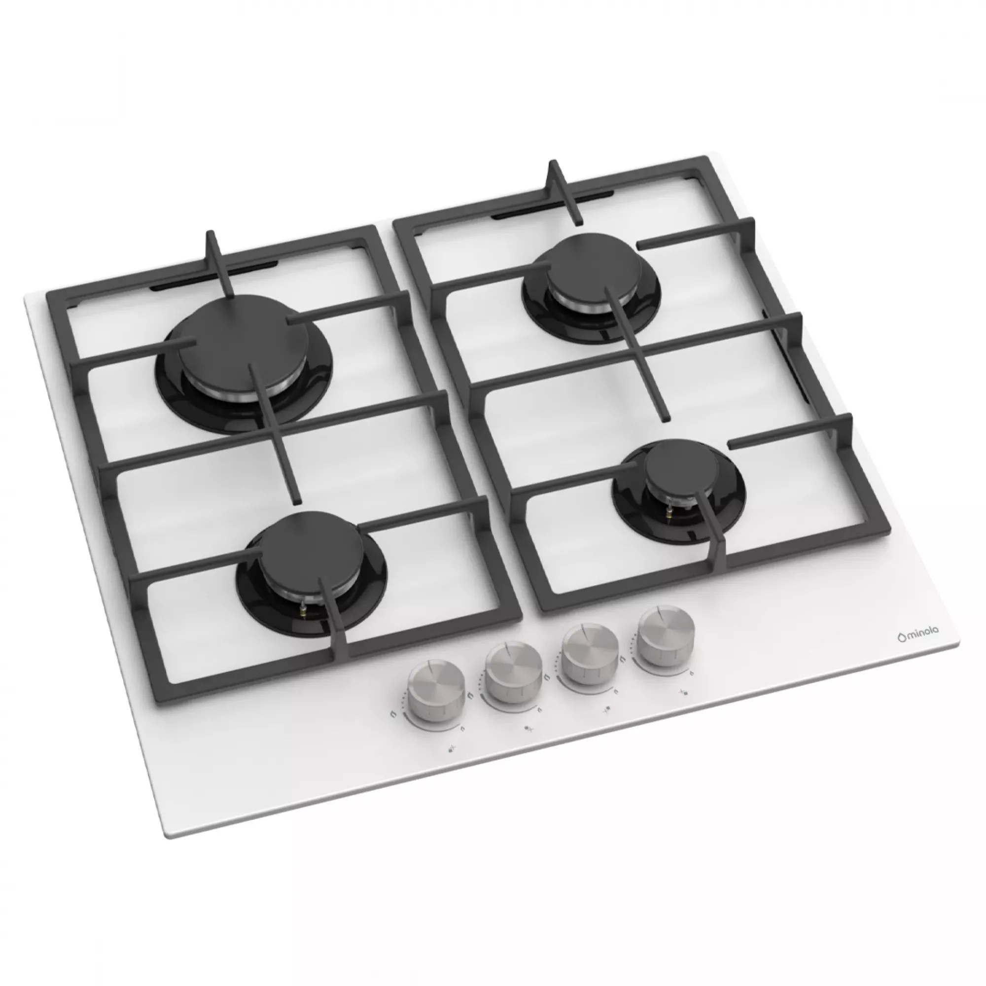 Газовая поверхность на стекле MINOLA MGG 614202 WH - фото 2