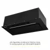 Витяжка повновбудована WEILOR LUMINA WBG 65 BLACK MATTE (Німеччина)- № 10