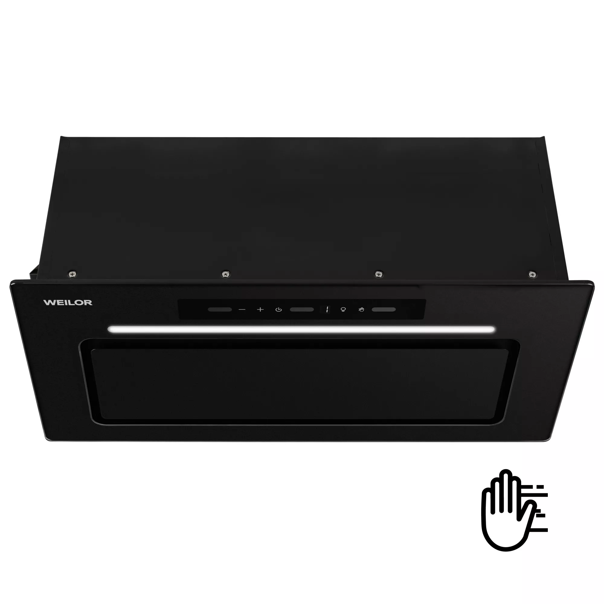 Витяжка повновбудована WEILOR LUMINA WBG 68 BLACK MATTE (Колір Чорний матовий), Атикул 5905538403307 |  купить на AQUILA.UA - фото 1