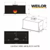 Витяжка повновбудована WEILOR LUMINA WBG 68 BLACK MATTE (Німеччина)- № 17