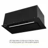 Витяжка повновбудована WEILOR LUMINA WBG 68 BLACK MATTE (Німеччина)- № 7