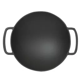 Чугунная сковорода гриль WOK Perfelli 5655 28 см